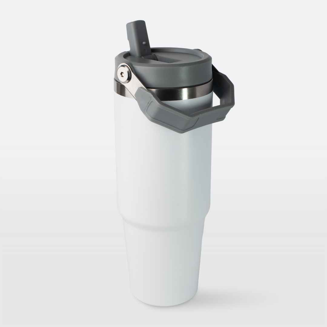 MyBlend® Steel Tumbler Flip Straw