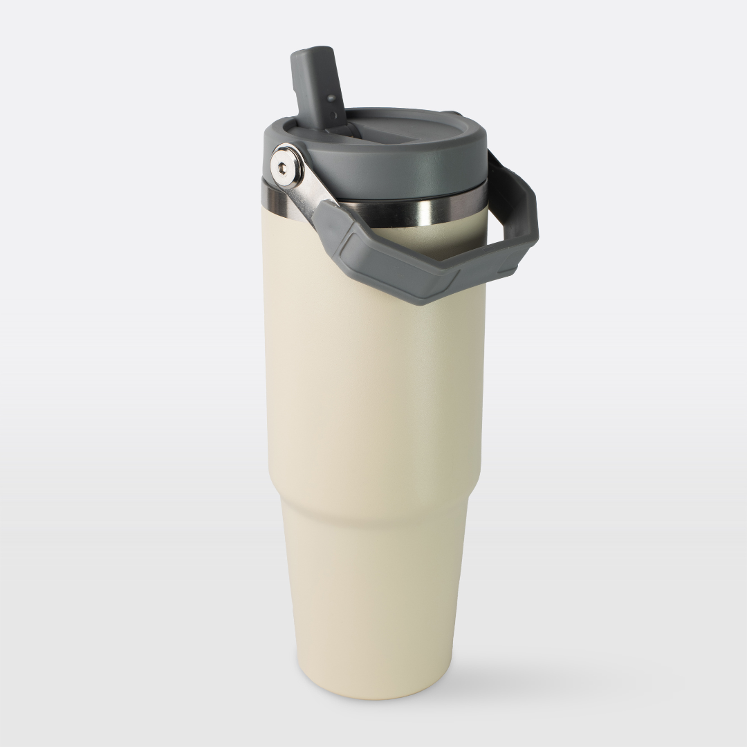 MyBlend® Steel Tumbler Flip Straw